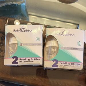 Bundle of 2 boxes: BabyBuddha Feeding Bottles Set